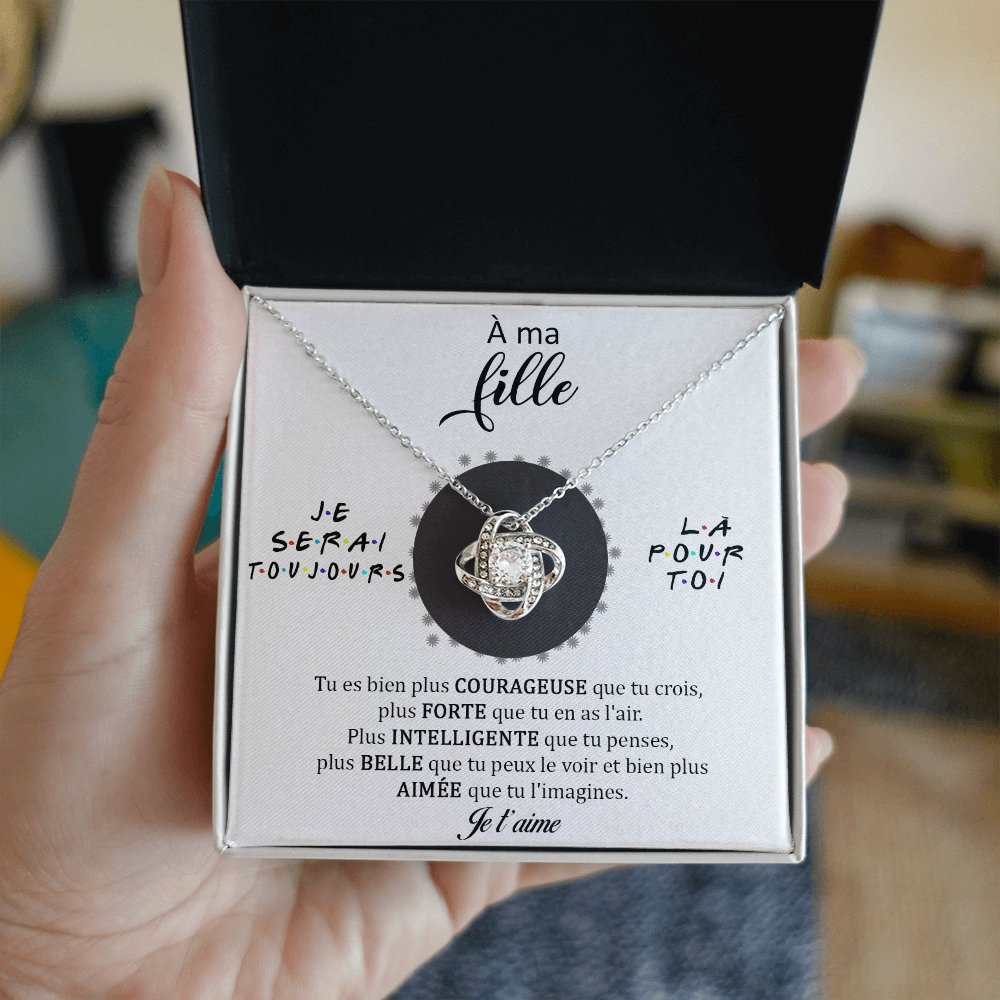 LINKY • Collier A Ma Fille Noeud d'Amour - Lehnaa