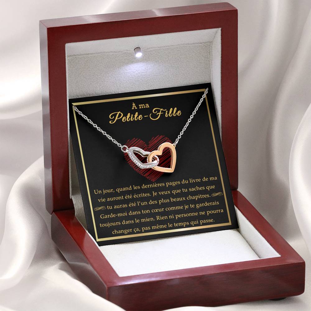 LINKY • Collier Petite-Fille Double Cœur - Lehnaa