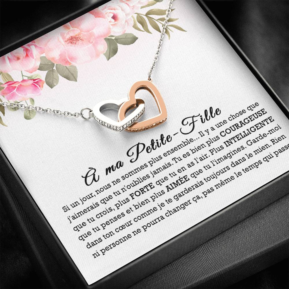 LINKY • Collier Petite-Fille Double Cœur - Lehnaa