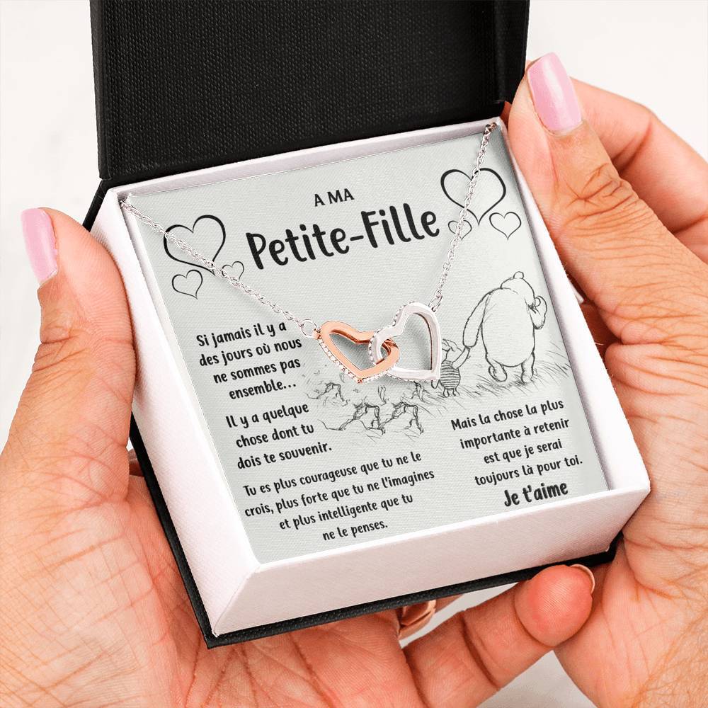 LINKY • Collier Petite-Fille Double Cœur - Lehnaa