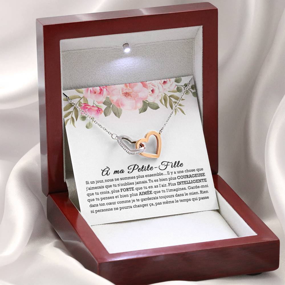 LINKY • Collier Petite-Fille Double Cœur - Lehnaa