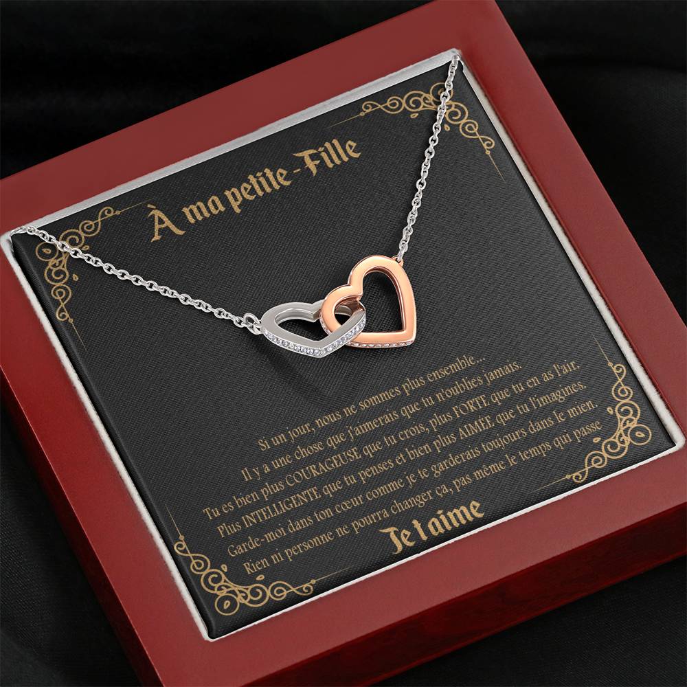 LINKY • Collier Petite-Fille Double Cœur - Lehnaa