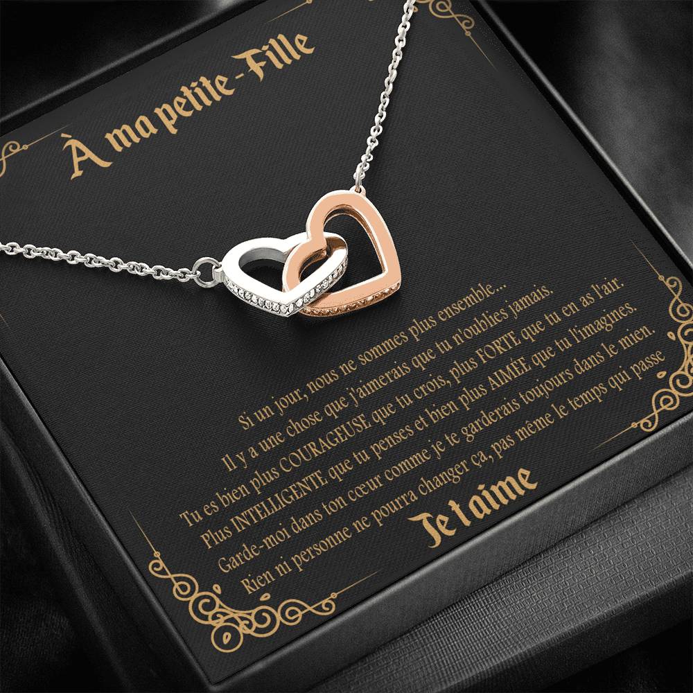 LINKY • Collier Petite-Fille Double Cœur - Lehnaa