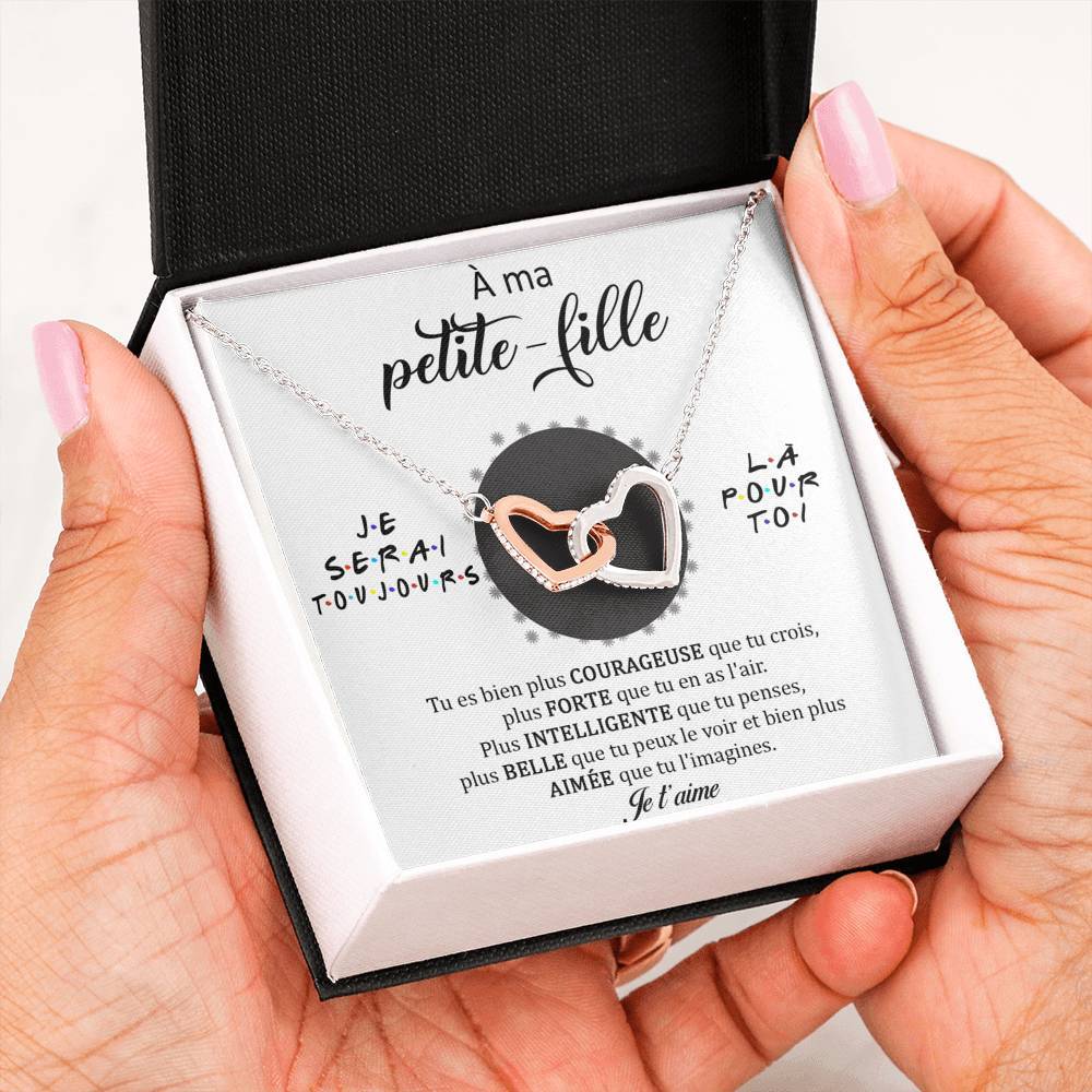 LINKY • Collier Petite-Fille Double Cœur - Lehnaa