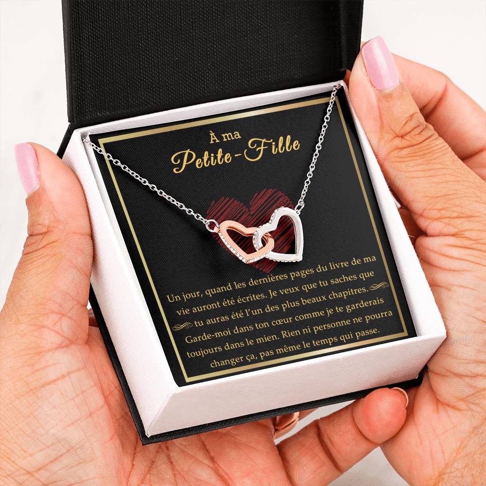 LINKY • Collier Petite-Fille Double Cœur - Lehnaa