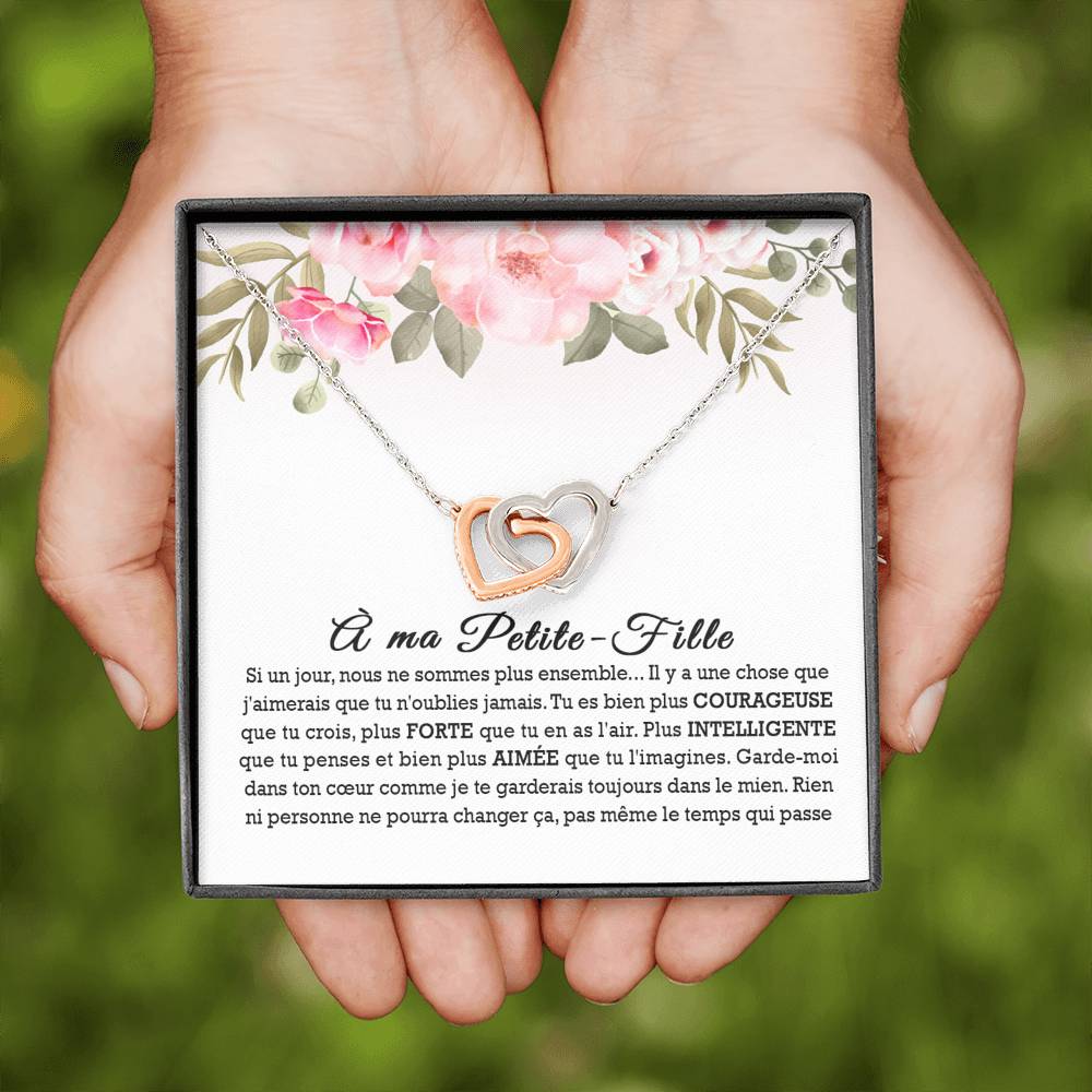 LINKY • Collier Petite-Fille Double Cœur - Lehnaa