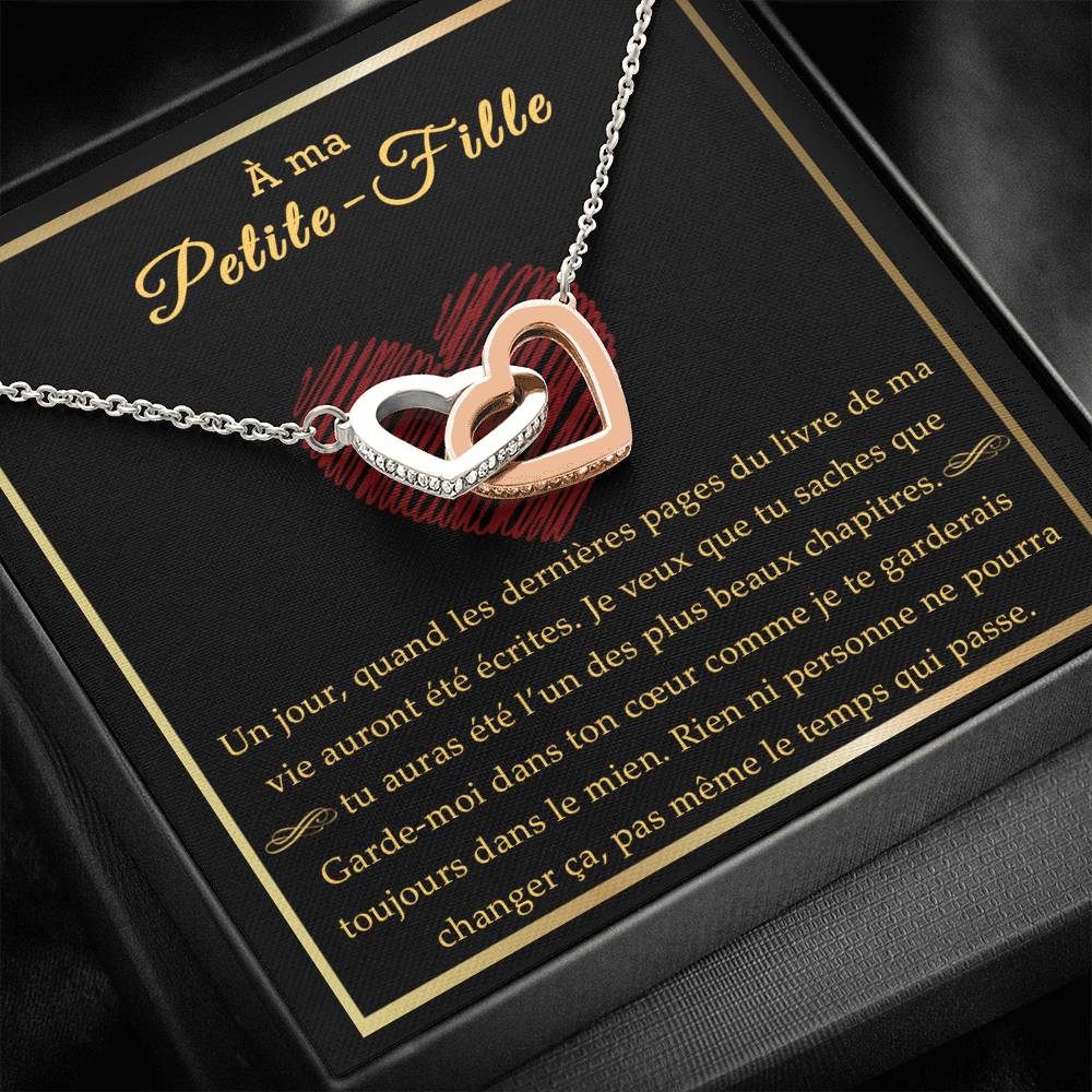 LINKY • Collier Petite-Fille Double Cœur - Lehnaa