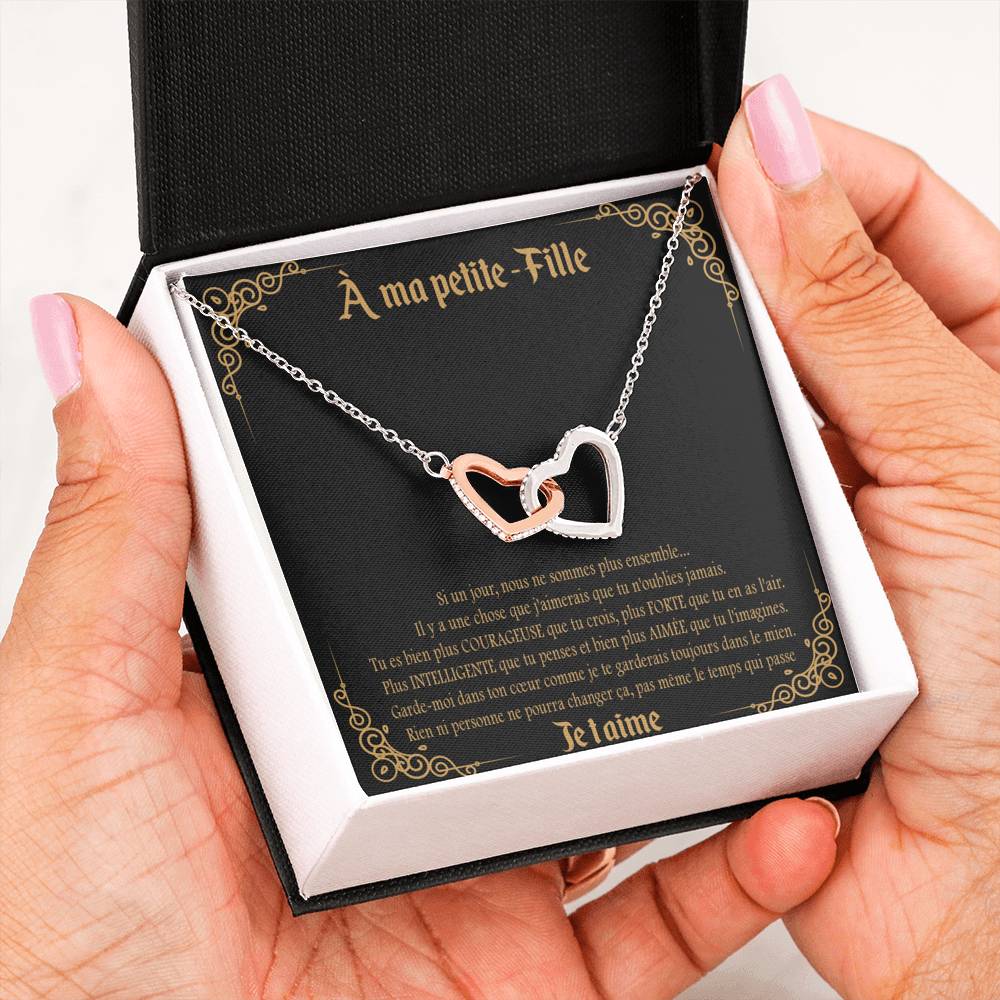 LINKY • Collier Petite-Fille Double Cœur - Lehnaa