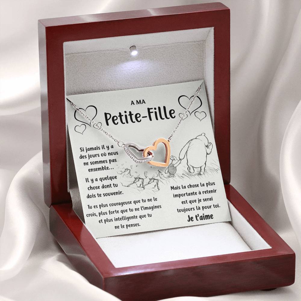 LINKY • Collier Petite-Fille Double Cœur - Lehnaa