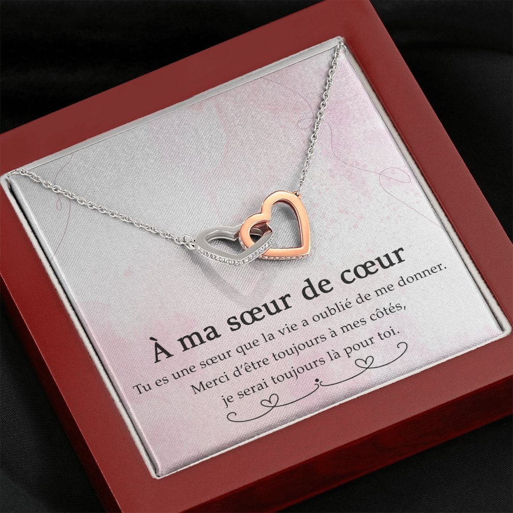 ONELOVE • Collier Meilleures Amies Double Cœur - Lehnaa