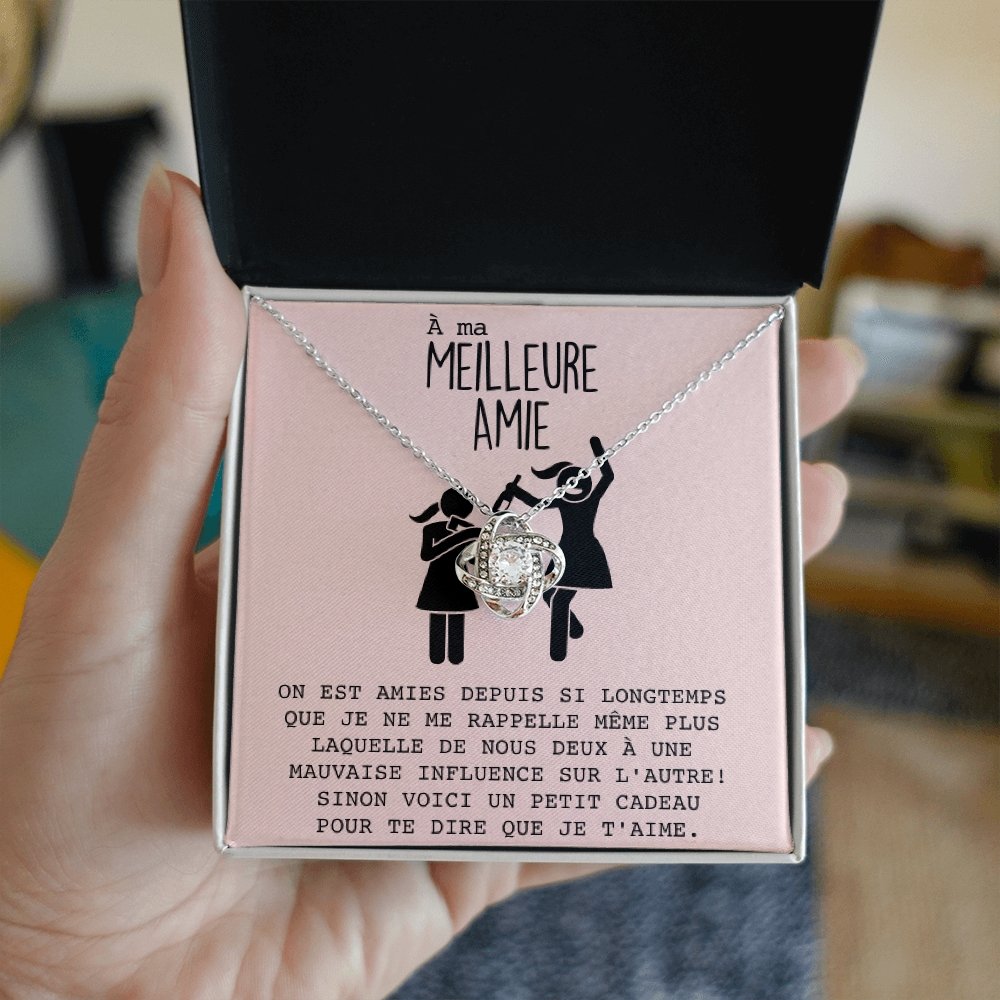 ONELOVE • Collier Meilleures Amies Noeud d'Amour - Lehnaa