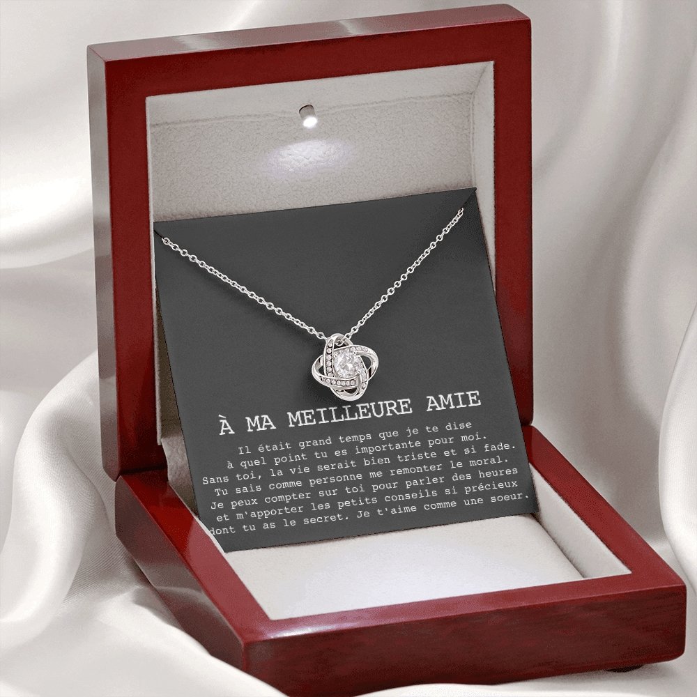 ONELOVE • Collier Meilleures Amies Noeud d'Amour - Lehnaa