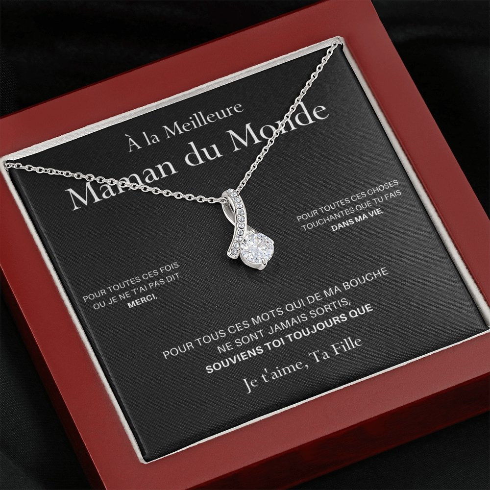 ONEMOM • Collier Déclaration Maman Elixir - Lehnaa