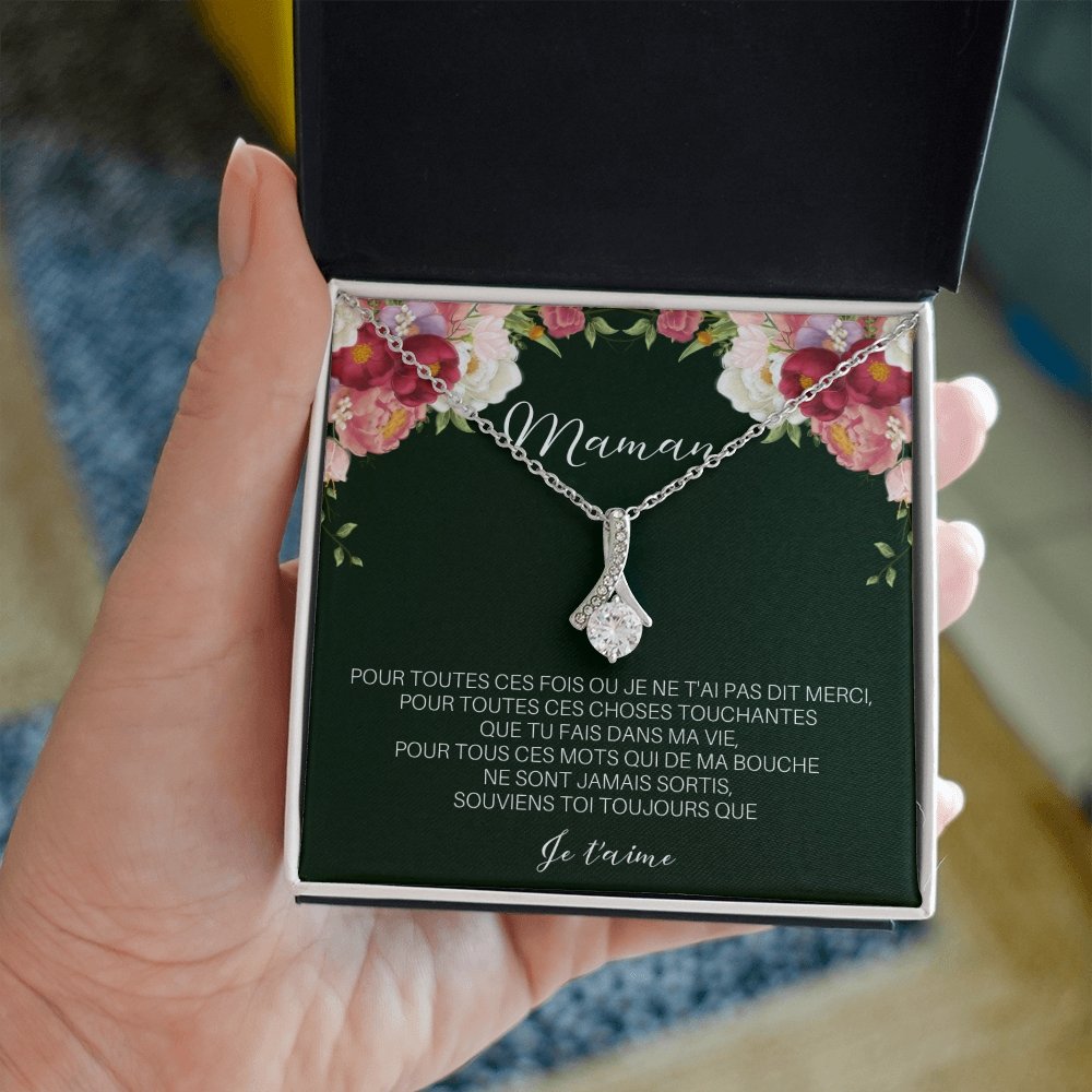 ONEMOM • Collier Déclaration Maman Elixir - Lehnaa