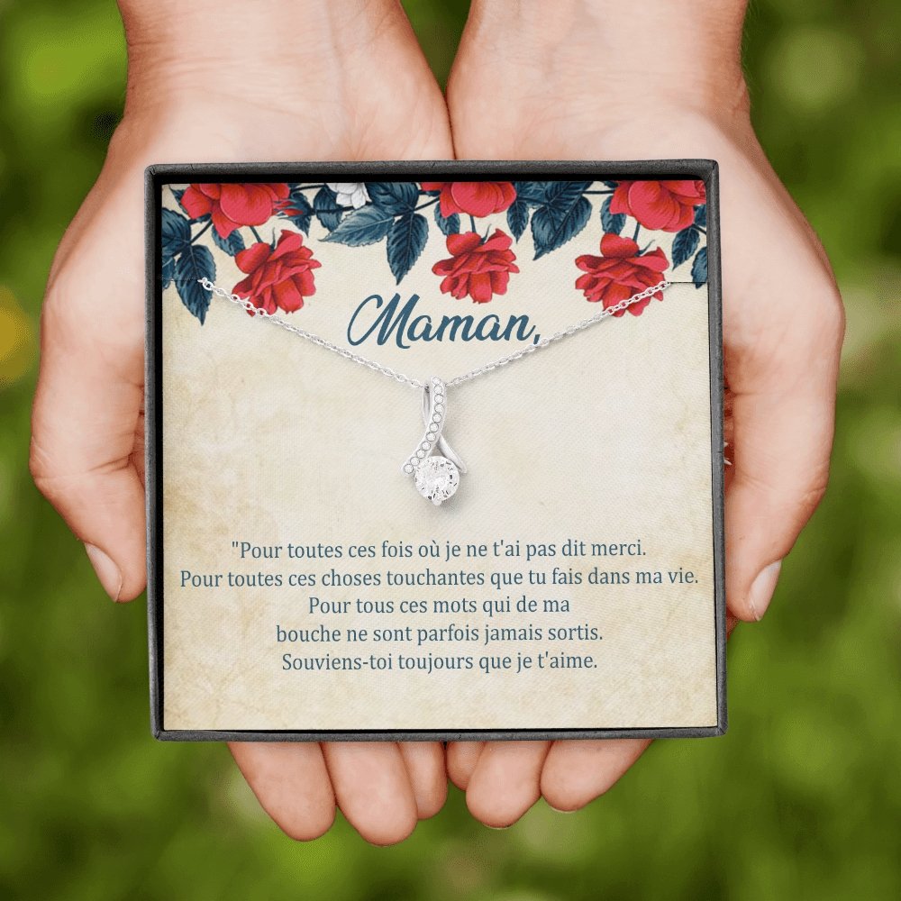 ONEMOM • Collier Maman • Meilleure maman du monde Elixir - Lehnaa