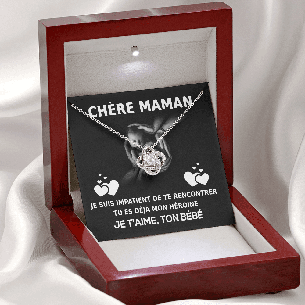 NEWMOM • Collier Grossesse Noeud d'Amour - Lehnaa