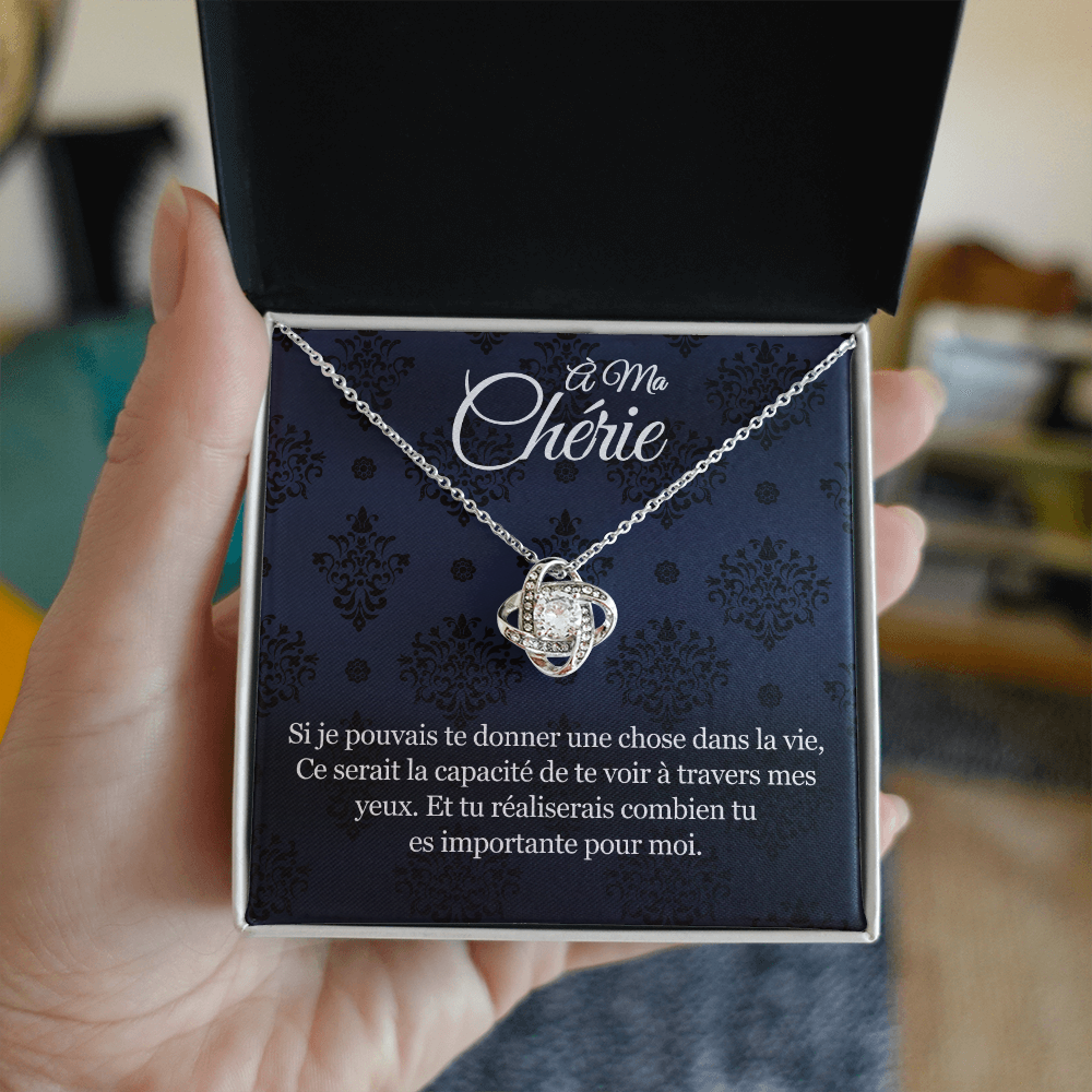 ETERNITY • Collier Déclaration d'amour Noeud d'Amour - Lehnaa