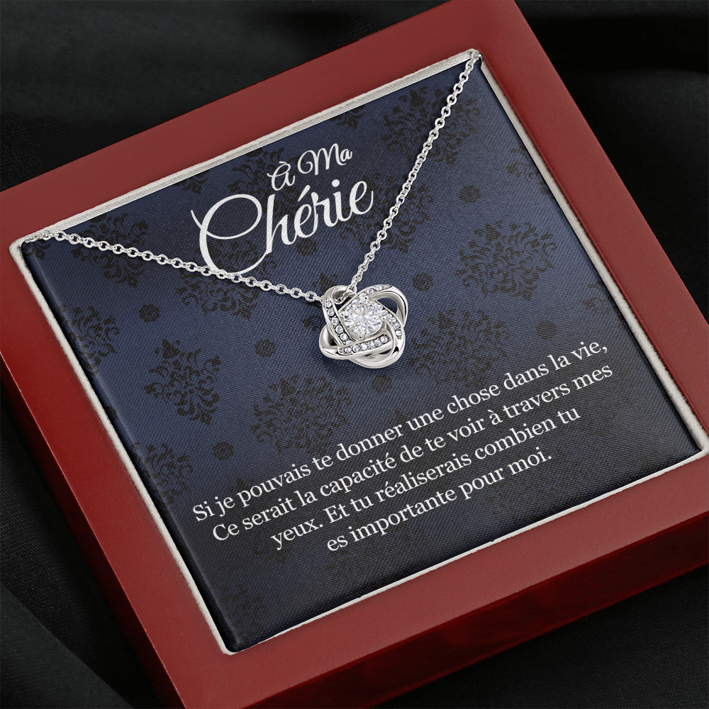 ETERNITY • Collier Déclaration d'amour Noeud d'Amour - Lehnaa