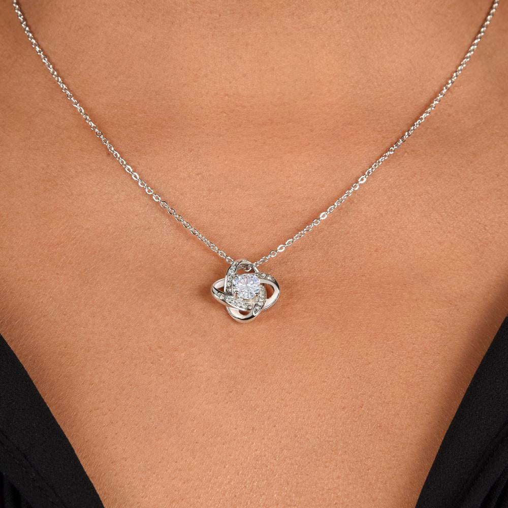 PRECIOUS • Collier A Ma Petite Fille Noeud d'Amour