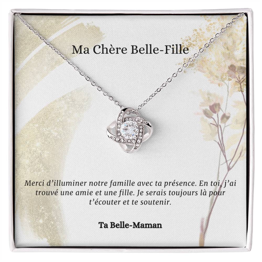 LOVA • Collier Belle-Fille Nœud d’Amour