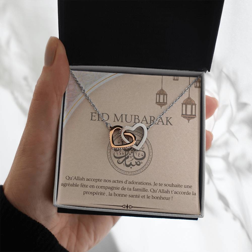 LOVEAID • Collier pour l'Eid Double Coeur