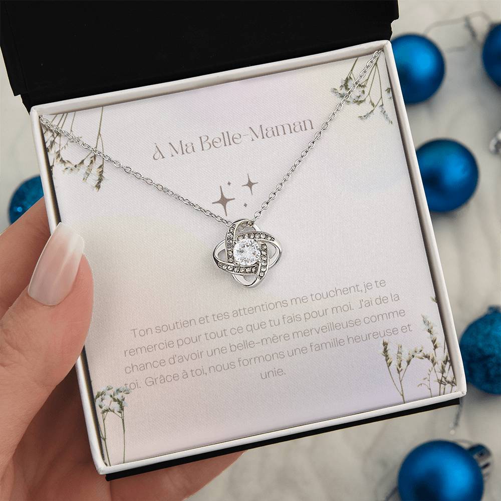 BELLEMAMAN • Collier Belle-Mère Nœud d’Amour
