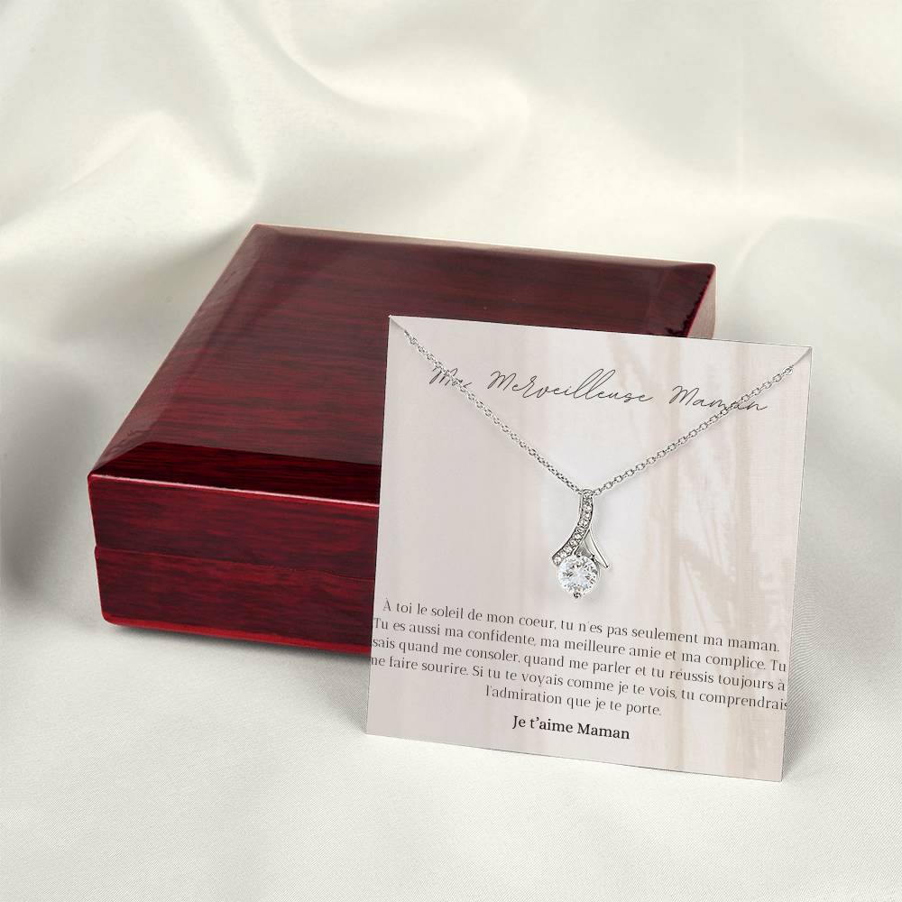 LOVEMAMA • Collier Déclaration Maman Elixir
