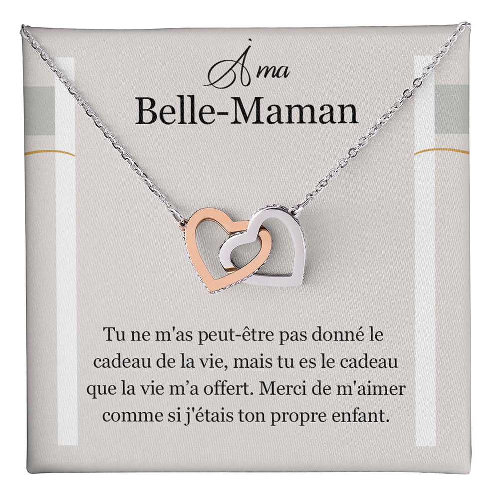 BELMOM • COLLIER BELLE-MÈRE DOUBLE COEUR