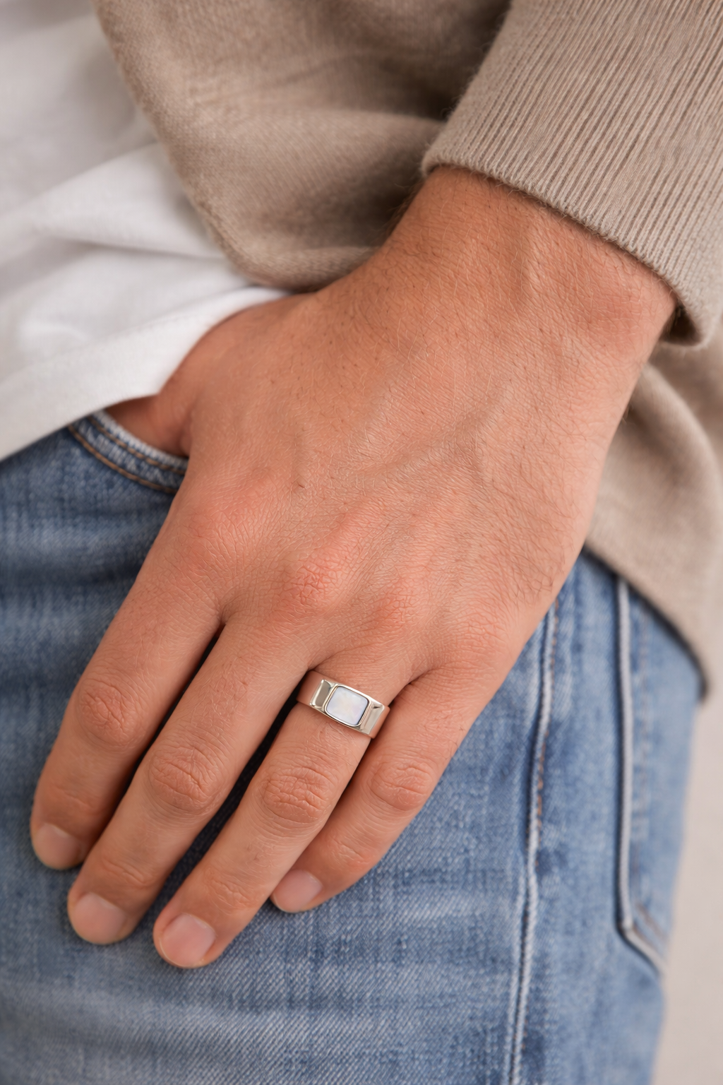 Bague Soren • Nacre Signature