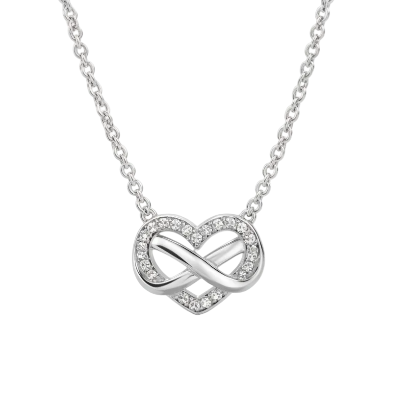 Collier Cœur Infini • Amour Éternel