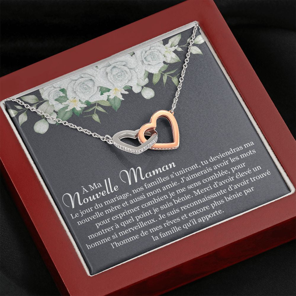 BELMOM • COLLIER BELLE-MÈRE Double Cœur