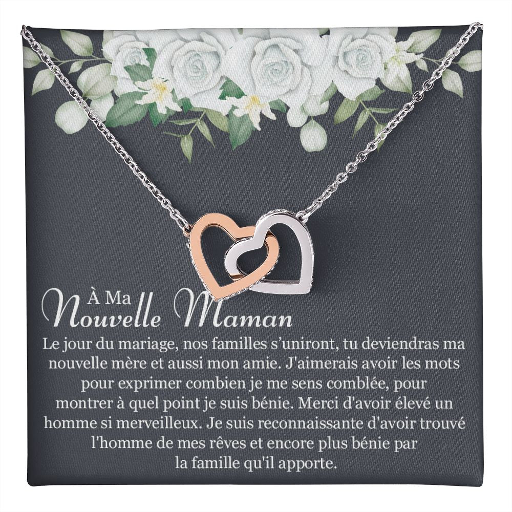 BELMOM • COLLIER BELLE-MÈRE Double Cœur