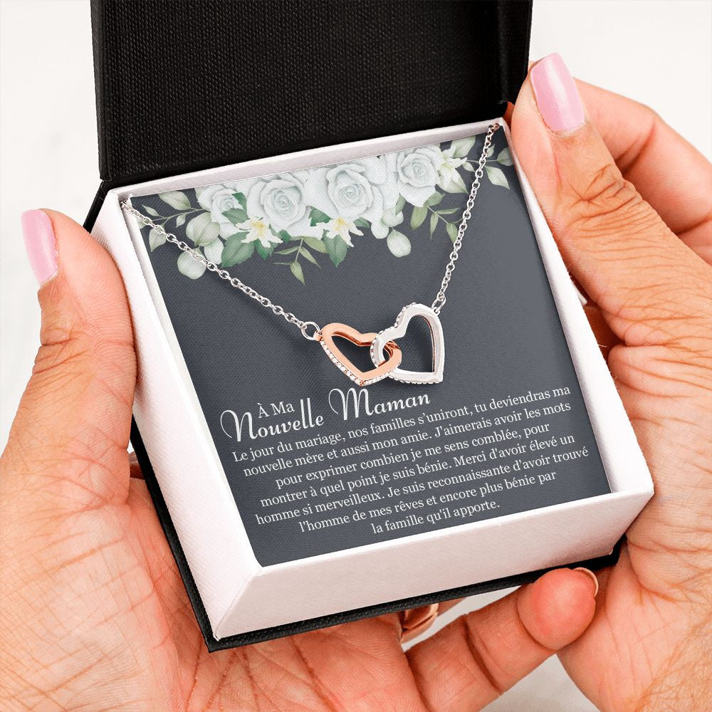 BELMOM • COLLIER BELLE-MÈRE DOUBLE COEUR
