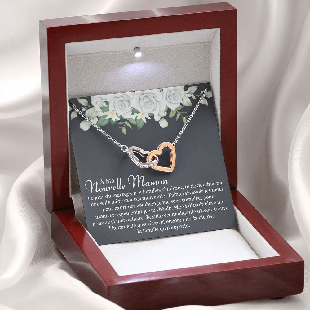 BELMOM • COLLIER BELLE-MÈRE Double Cœur