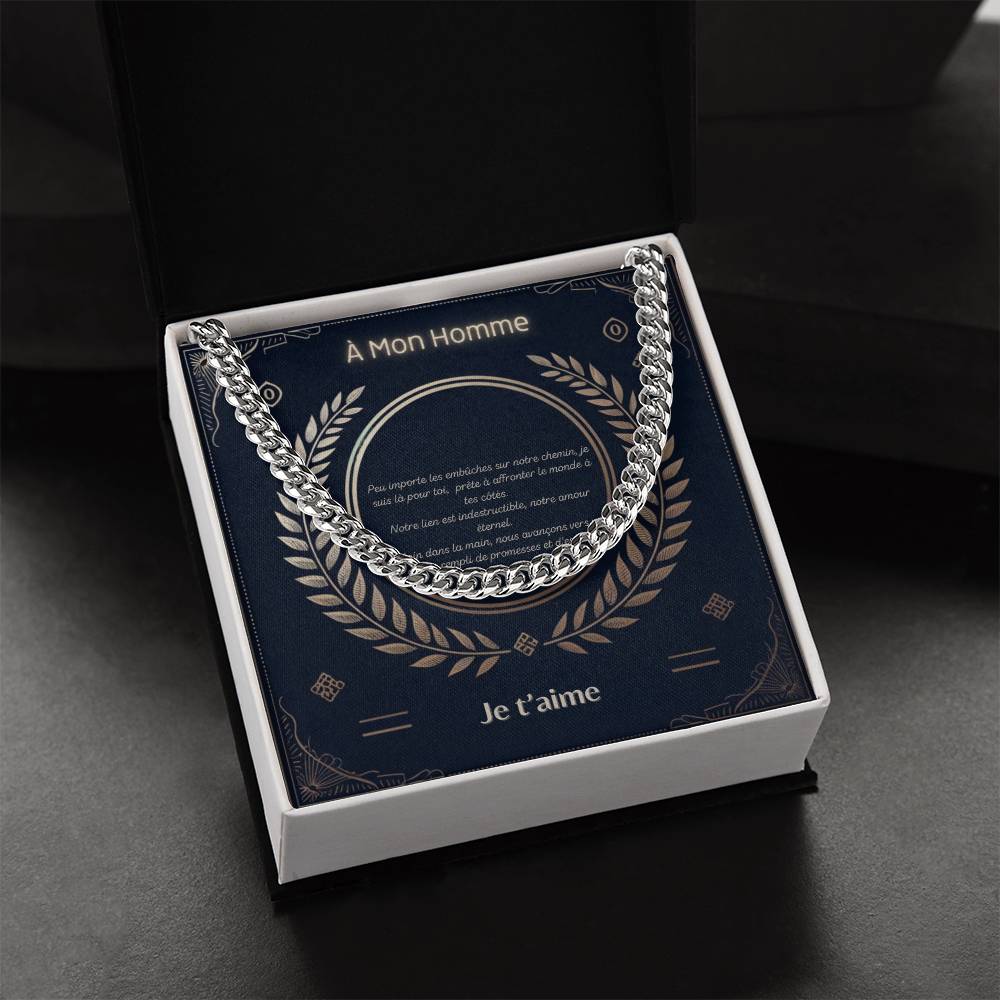 INFINITY • Chaine Déclaration d'amour Pour un Homme