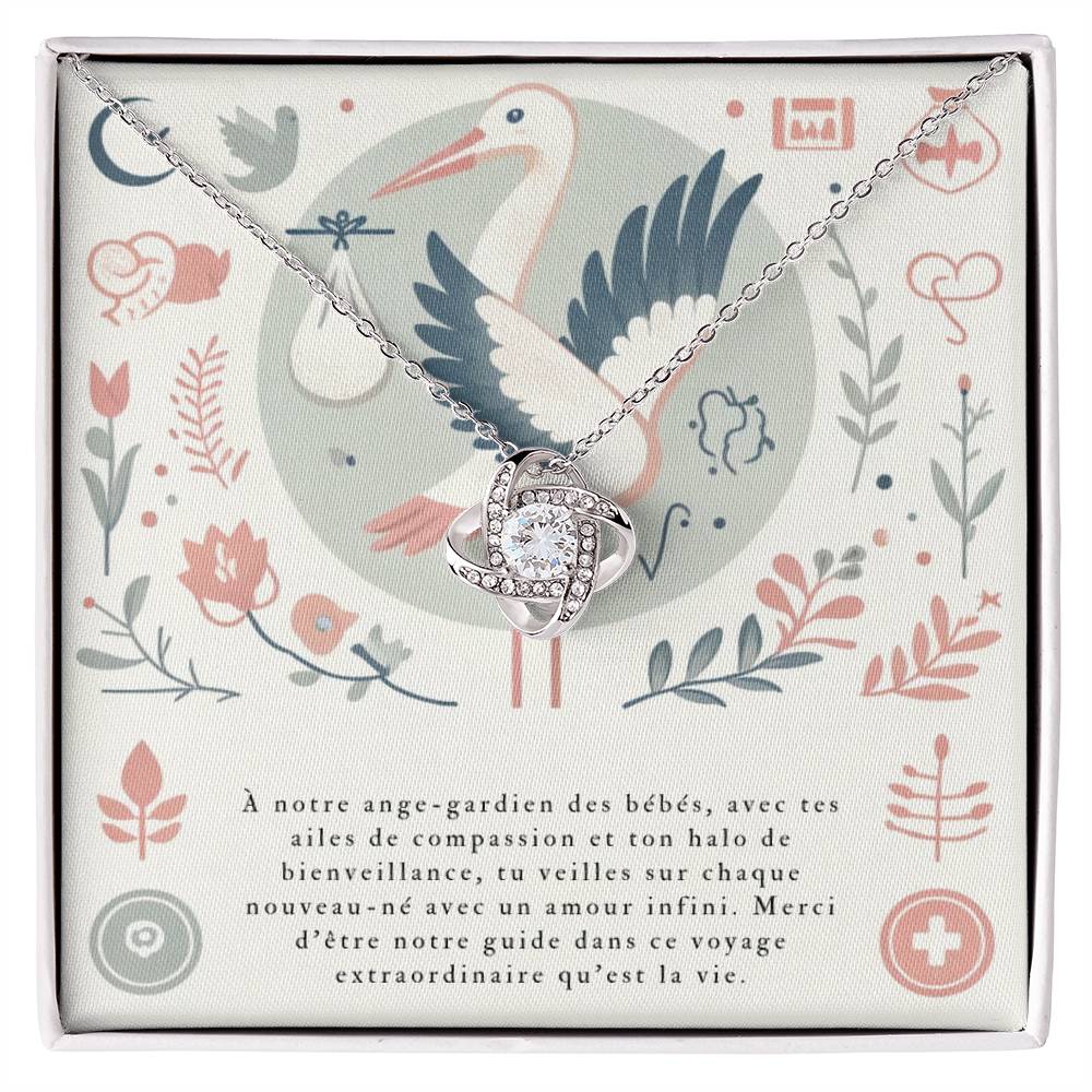 MIDWIVE • Collier Sage-femme Noeud d'Amour