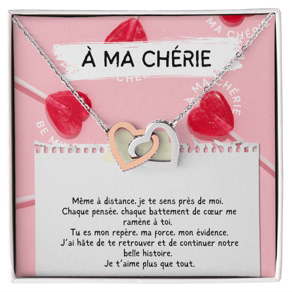 LONGAMOUR • Collier Déclaration d'amour Double coeur