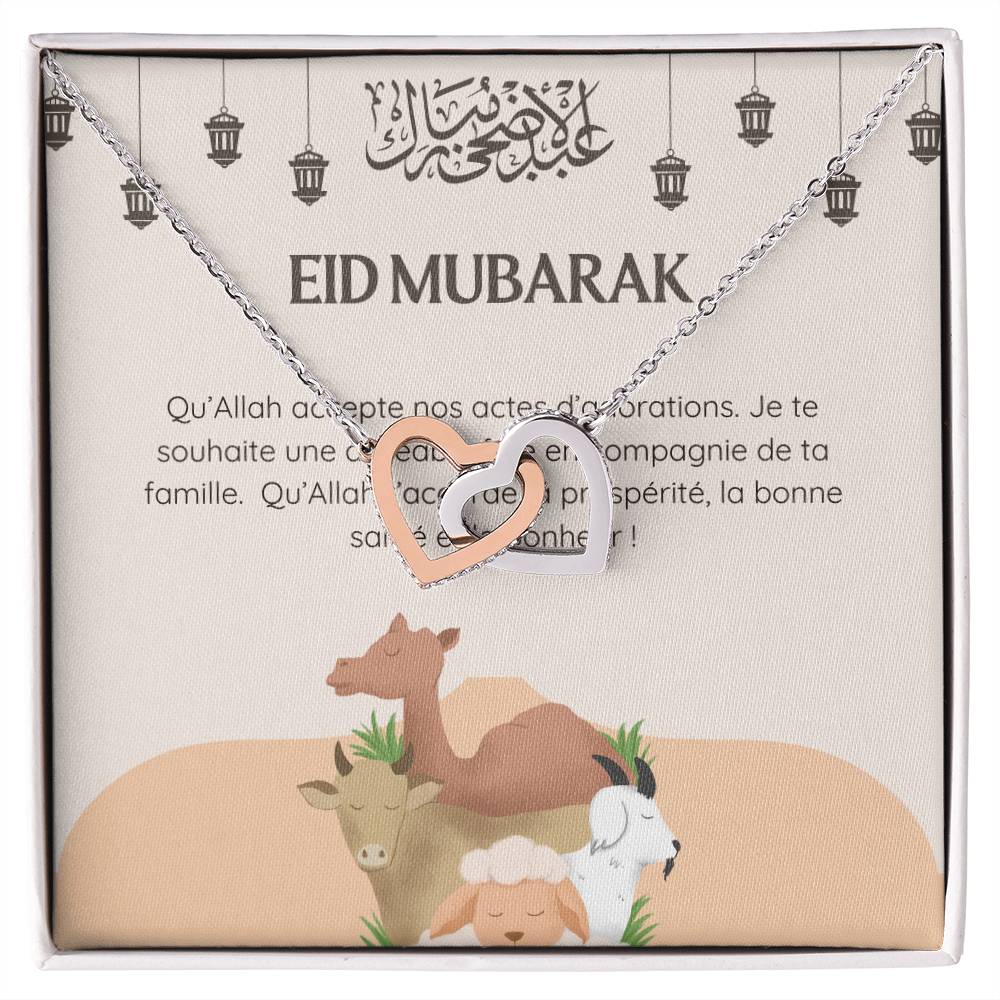 LOVEAID  • Collier pour l'Eid Double Coeur