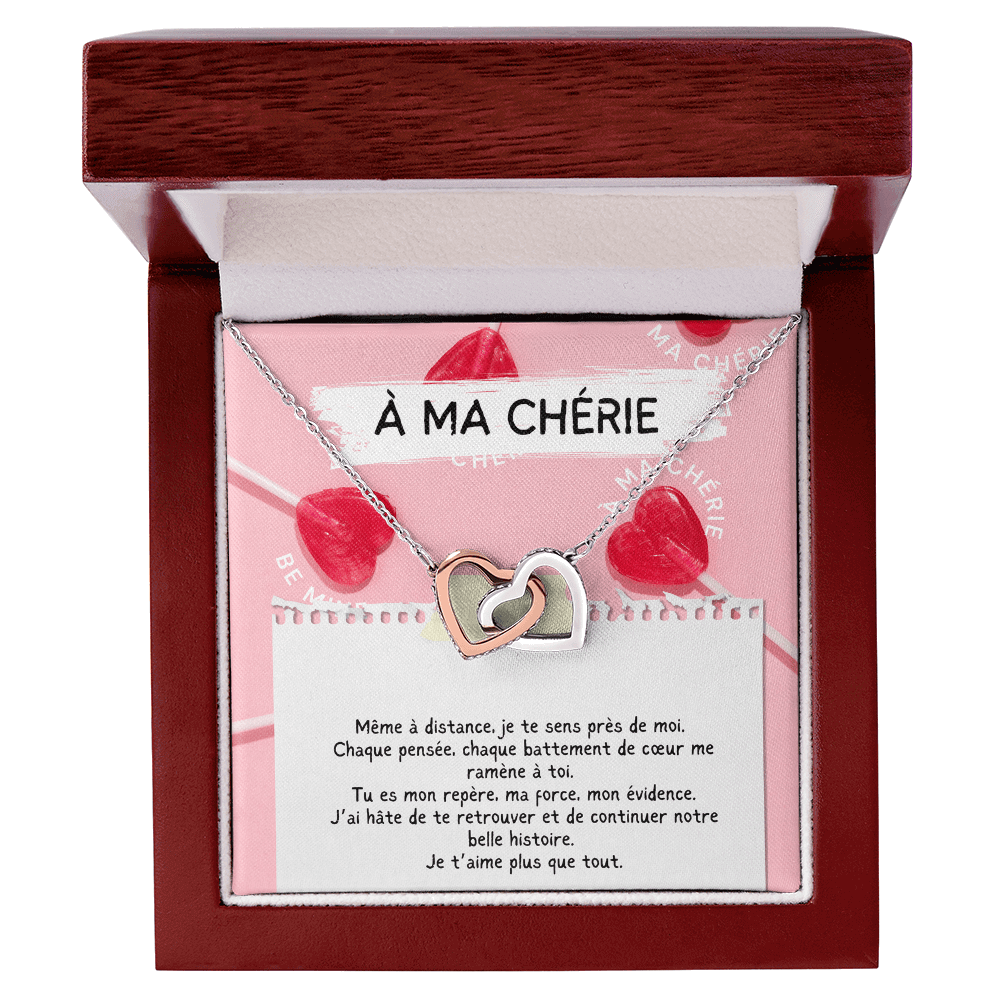 LONGAMOUR • Collier Déclaration d'amour Double coeur