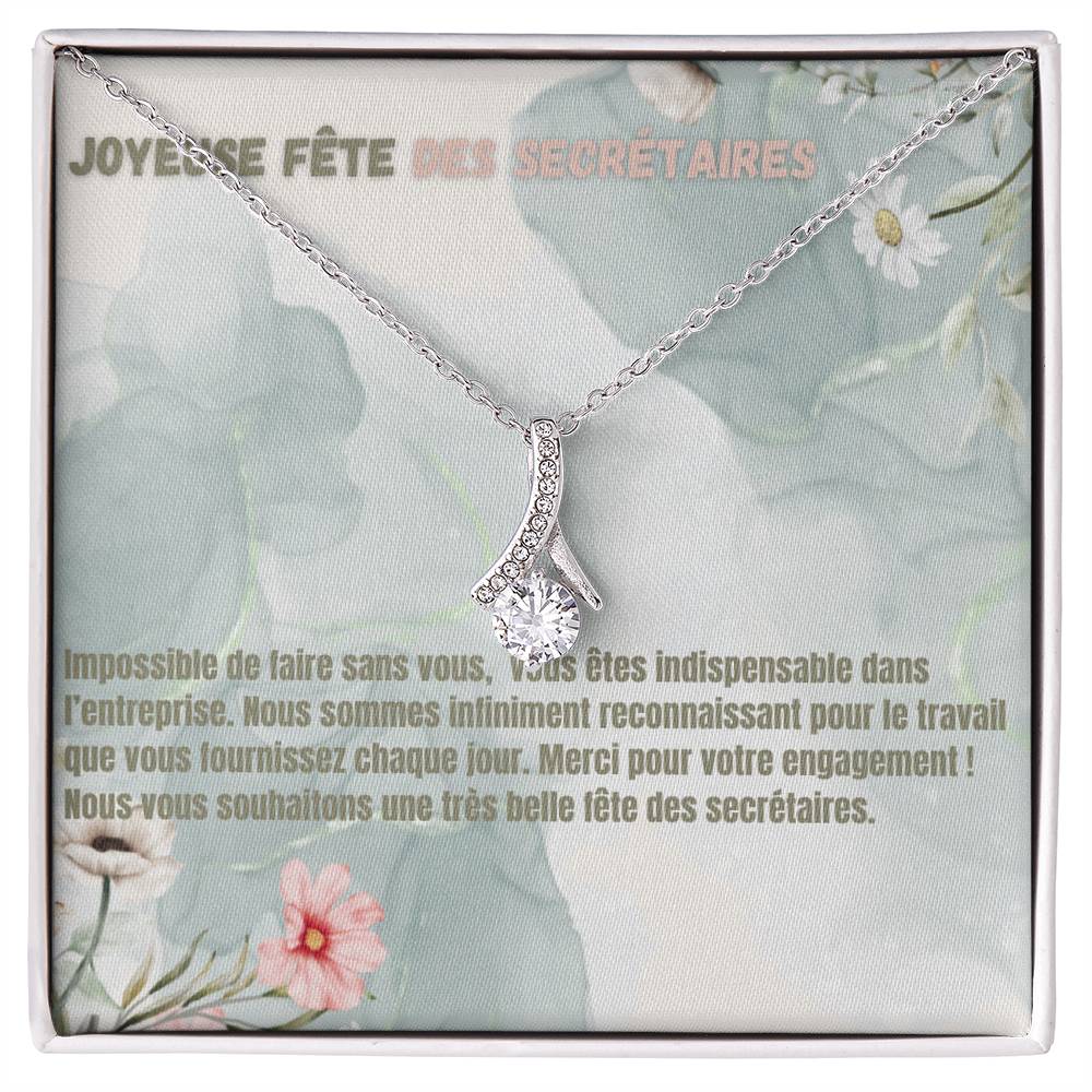HAPPY • Collier pour la fête des secrétaires Elixir