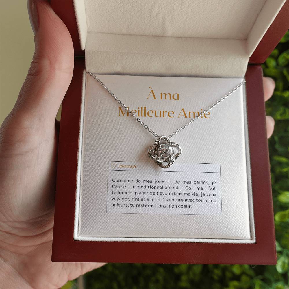 BFFLOVE • Collier Meilleures Amies Noeud d'Amour