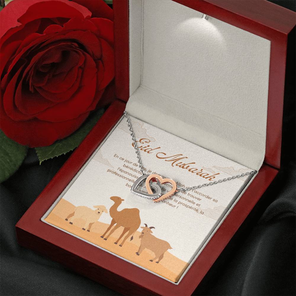 LOVEAID  • Collier pour l'Eid Double Coeur