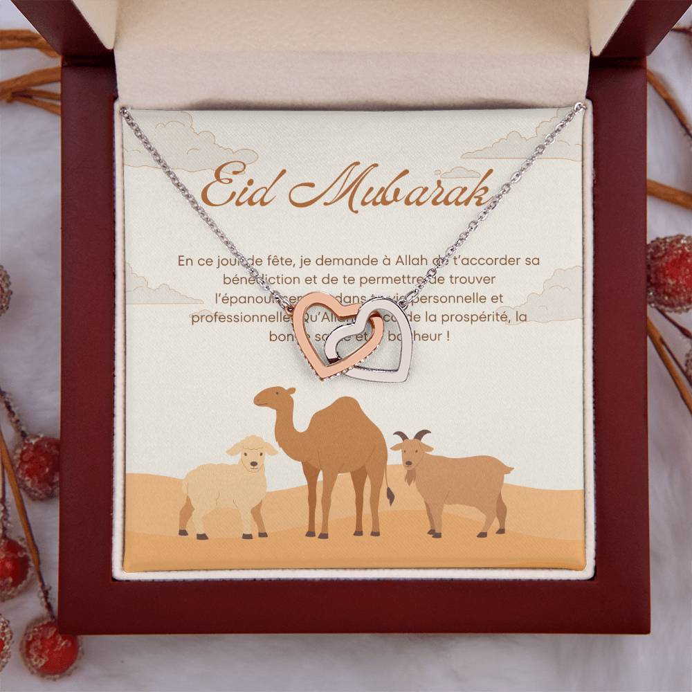LOVEAID  • Collier pour l'Eid Double Coeur