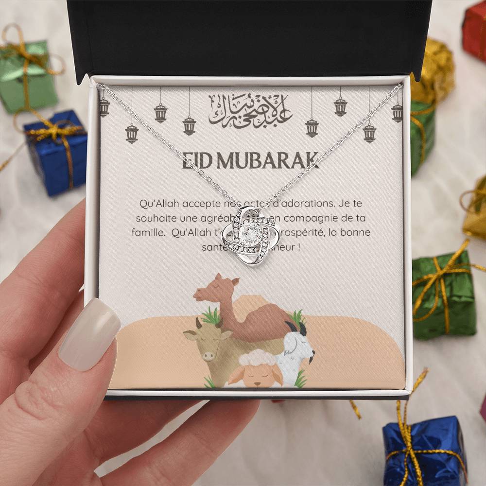 LOVEAID • Collier pour l'Eid Noeud d'Amour