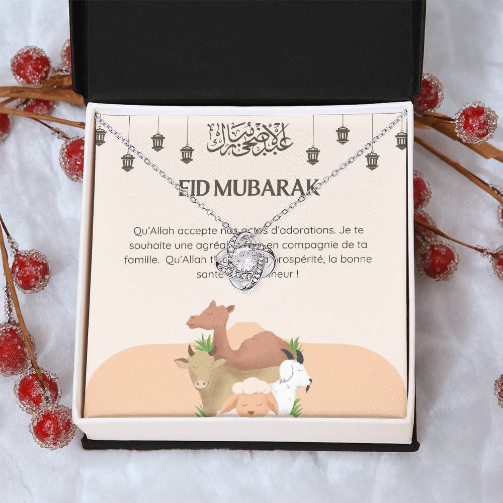 LOVEAID • Collier pour l'Eid Noeud d'Amour