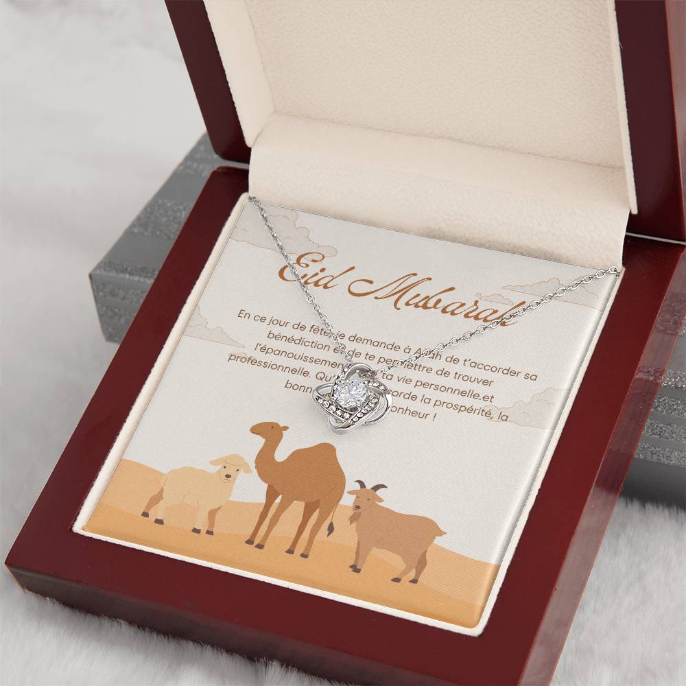 LOVEAID • Collier pour l'Eid Noeud d'Amour