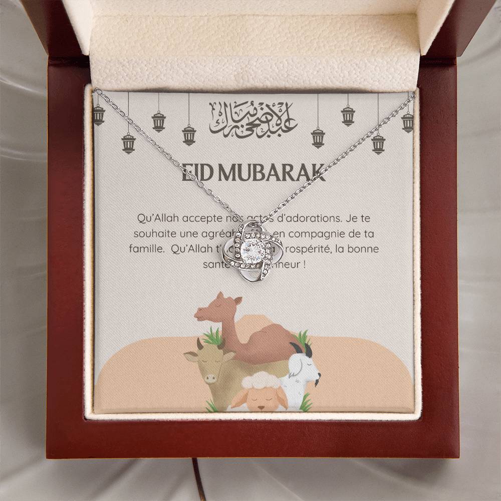 LOVEAID • Collier pour l'Eid Noeud d'Amour