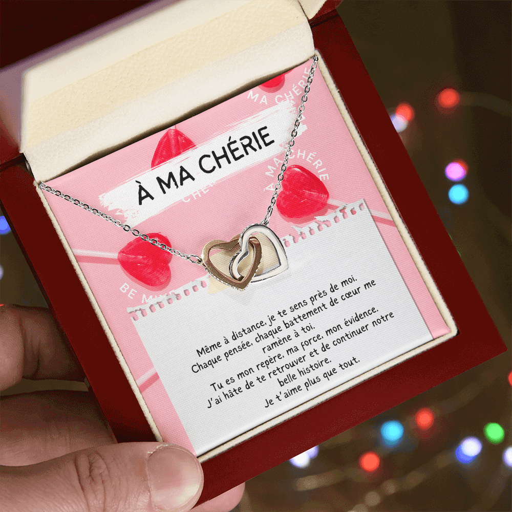 LONGAMOUR • Collier Déclaration d'amour Double coeur