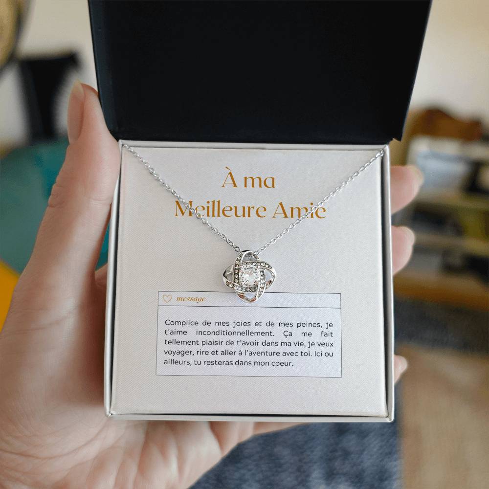 BFFLOVE • Collier Meilleures Amies Noeud d'Amour