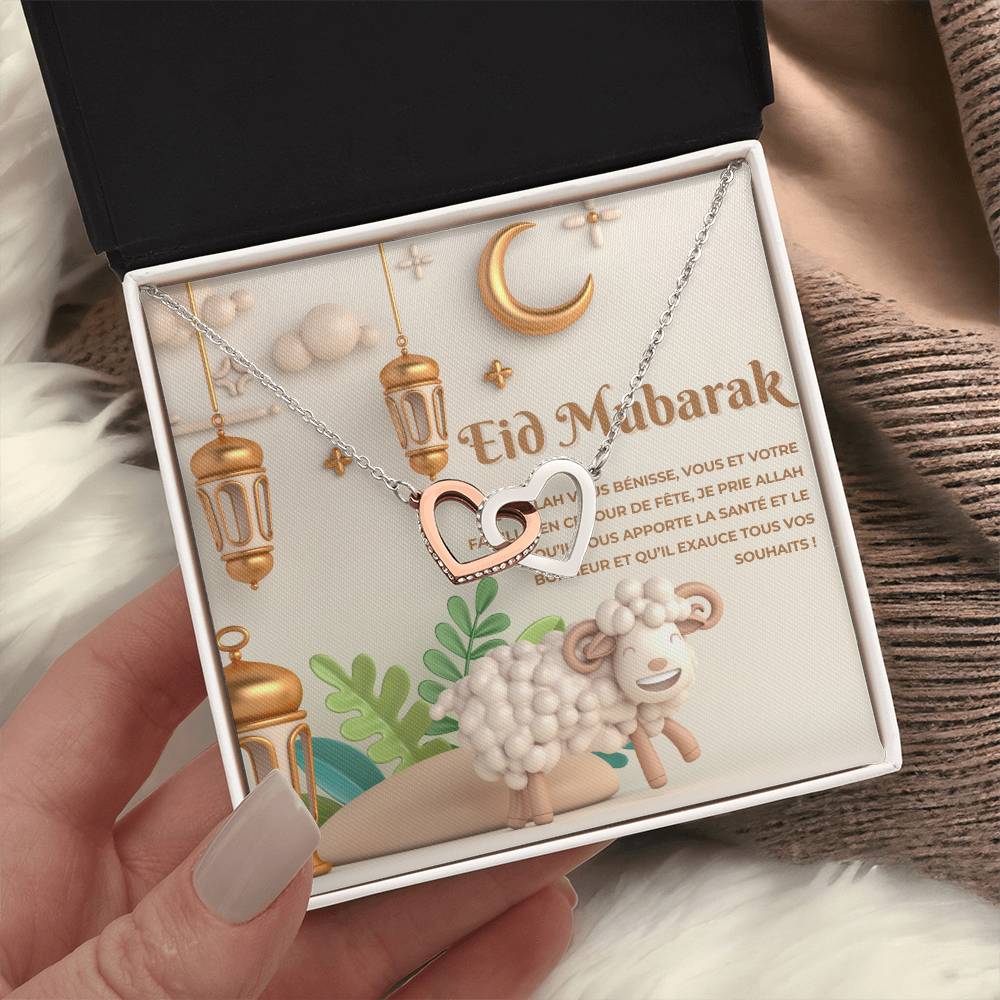 LOVEAID  • Collier pour l'Eid Double Coeur